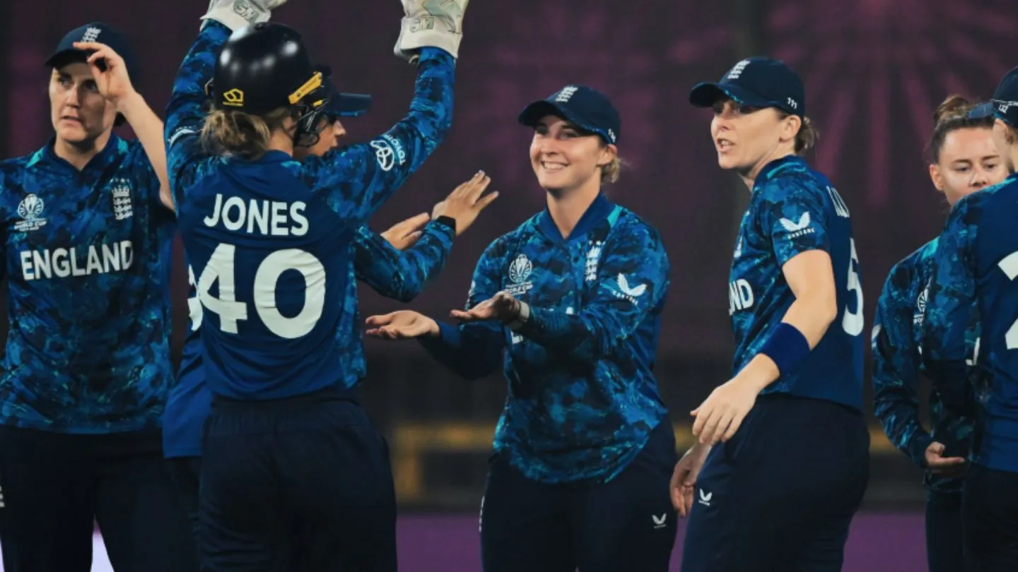 England Clinch Nail-Biting Win Over India in Women’s World Cup Thriller