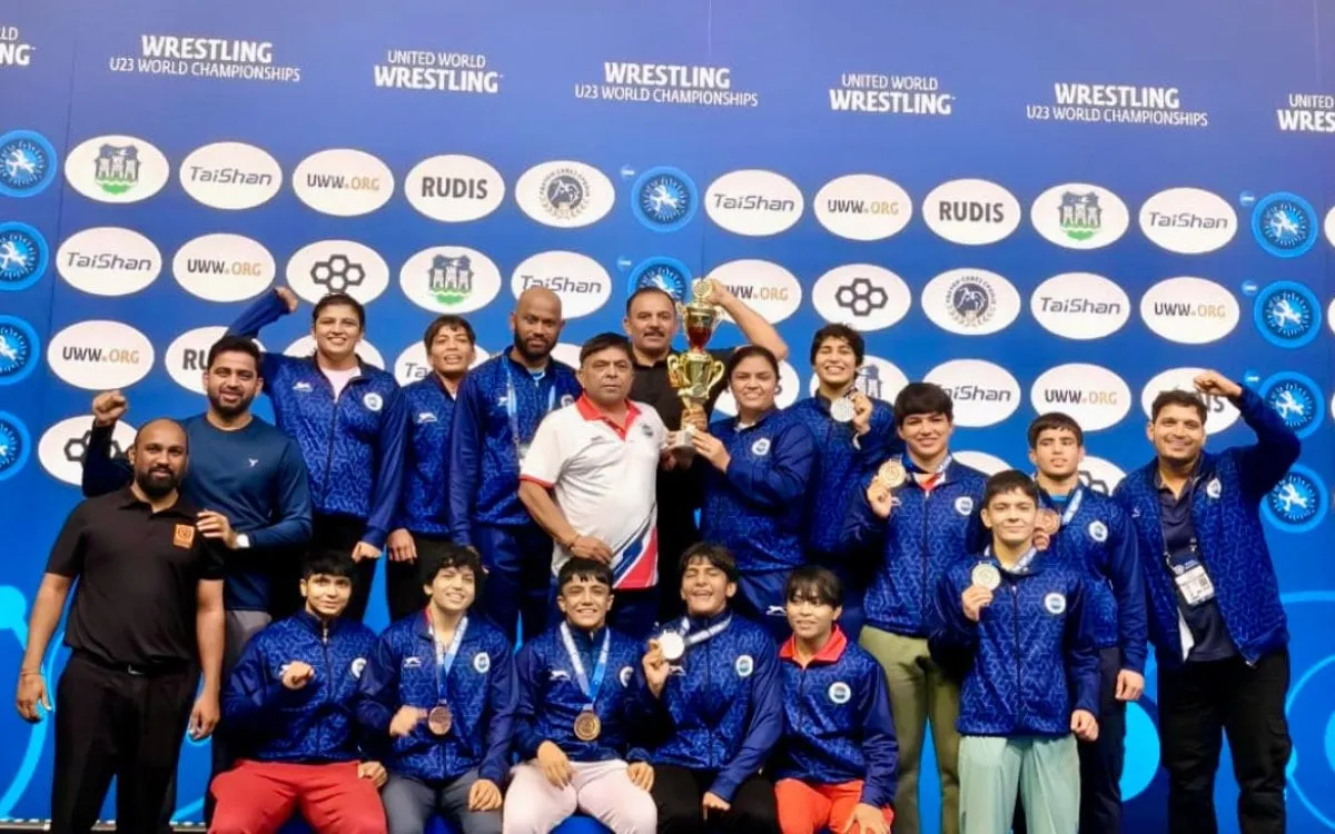 Sujeet Wins India’s First Gold at Under-23 World Wrestling Championship 2025