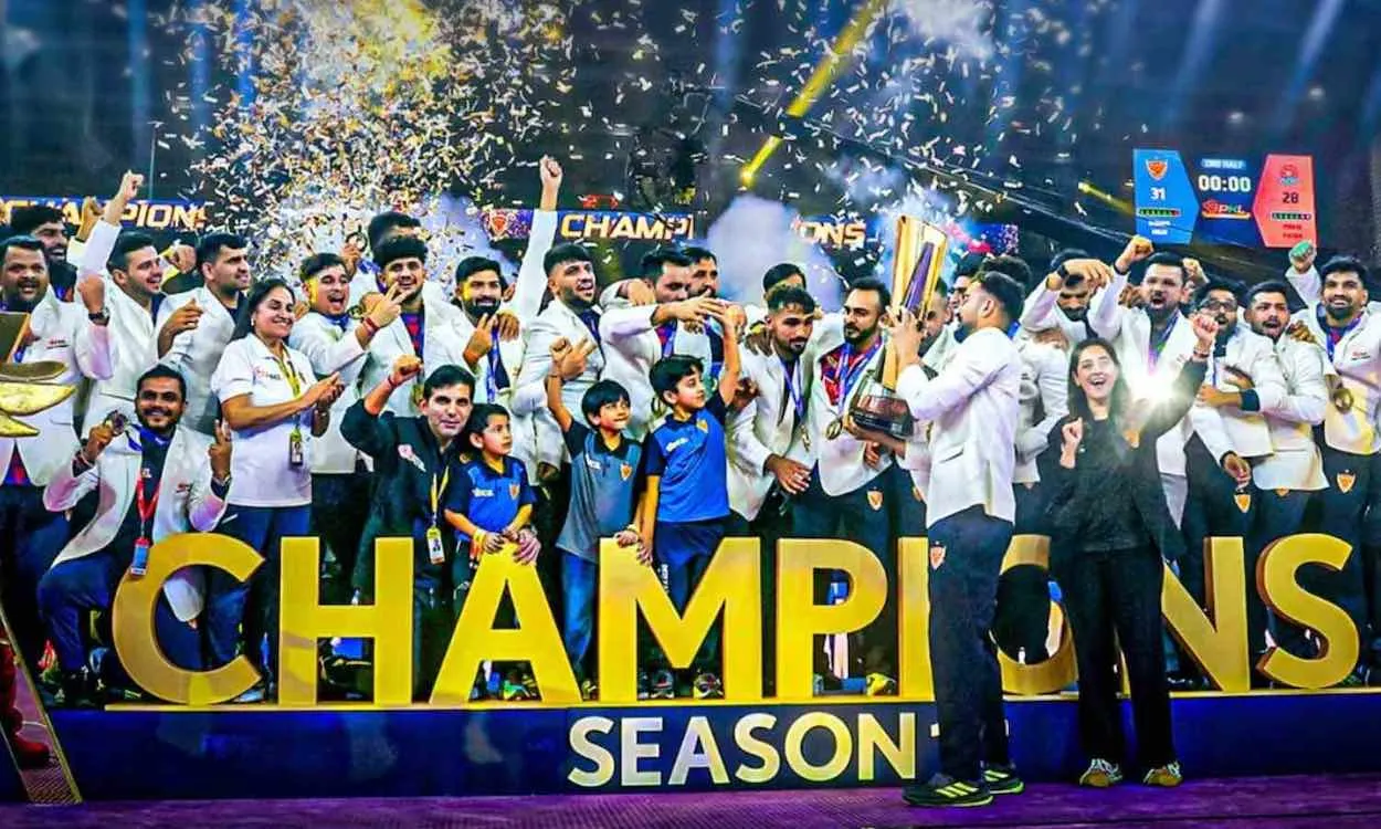 Dabang Delhi Beat Puneri Paltan to Win PKL Season 12 Title