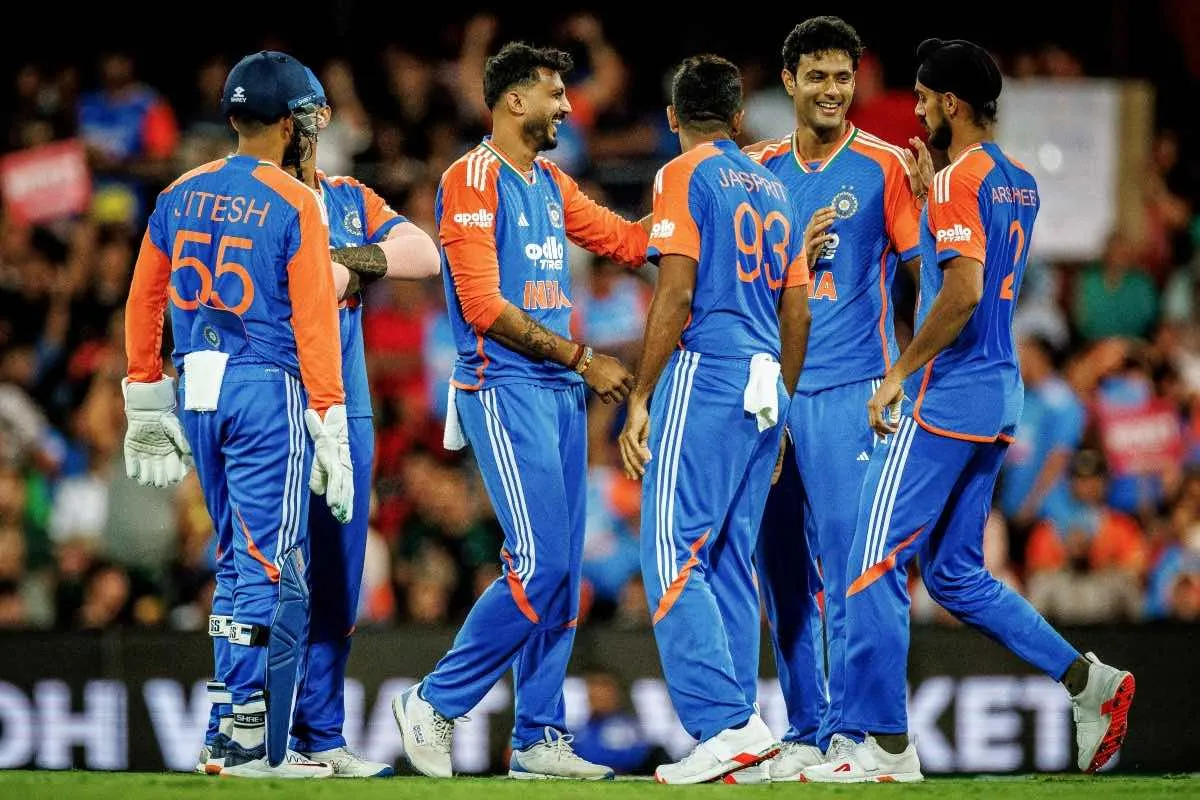 Sundar, Axar and Dube Shine as India Crush Australia by 48 Runs In 4th T20