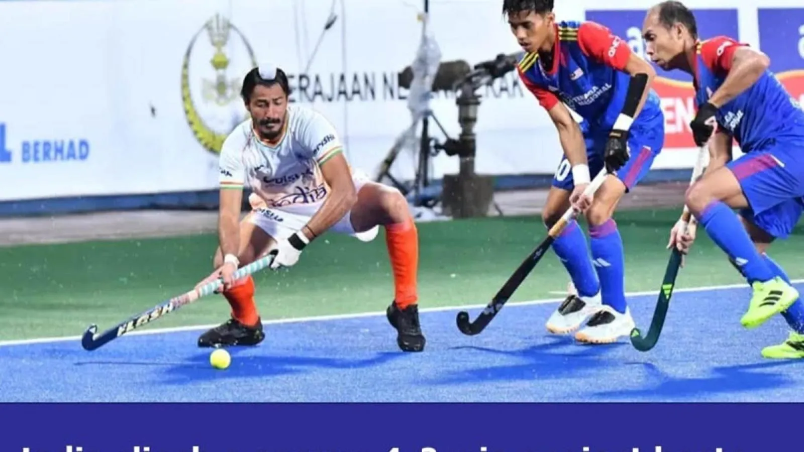 India Edge Malaysia 4–3 in Thrilling Azlan Shah Cup Clash