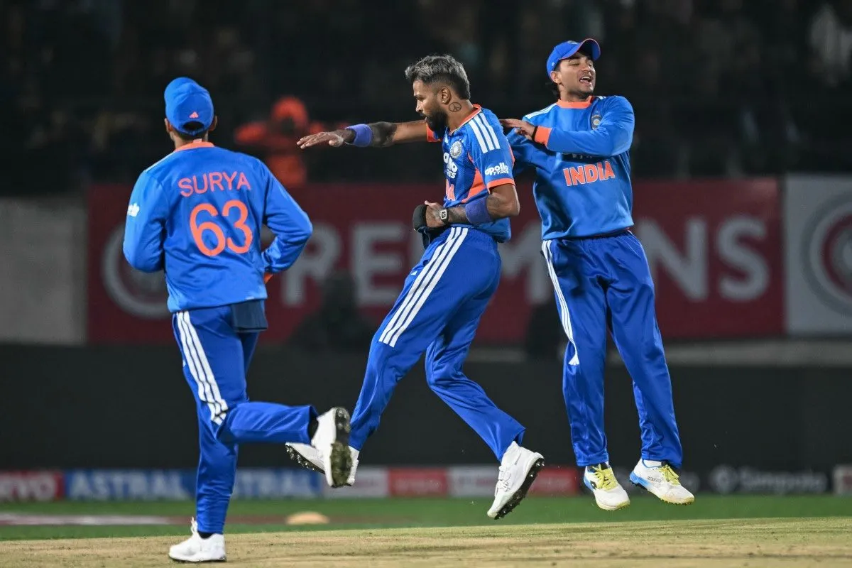 Hardik Pandya joins elite 100-wicket club in men’s T20Is