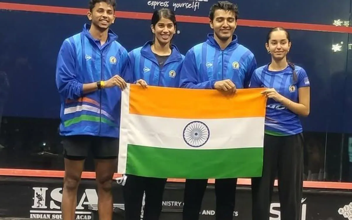 Squash World Cup 2025: India Stun Egypt to Enter Maiden Final