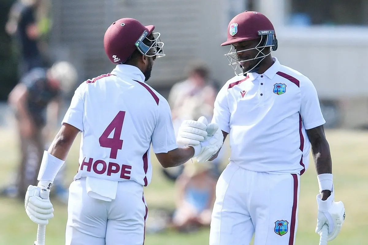 Hope’s Brilliant Century Keeps West Indies Alive in Christchurch Test