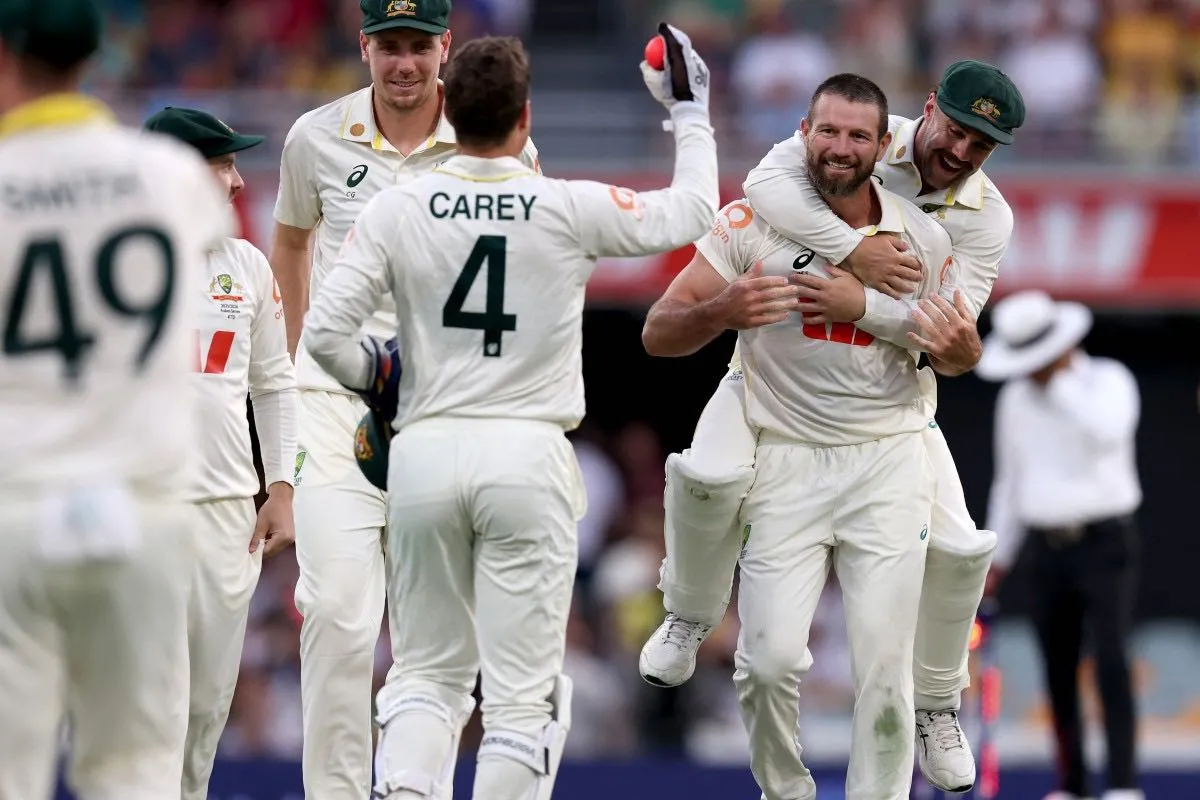 Neser’s maiden five-for powers Australia to dominant eight-wicket Ashes win at the Gabba