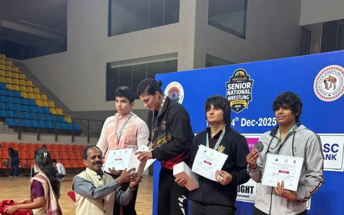 Senior National Wrestling Championship: Antim, Manisha and Nisha Shine with Gold Medals