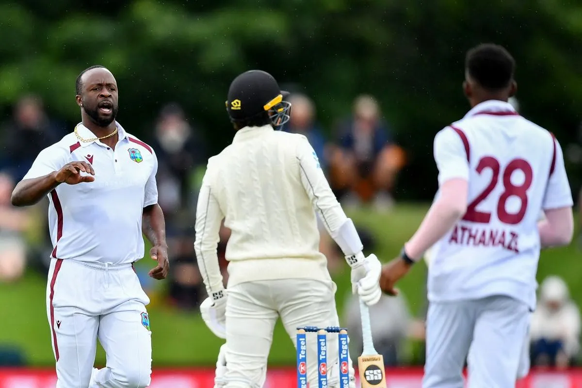 Rain-Hit Day 1: New Zealand Struggle to 231/9 After West Indies Spark Collapse