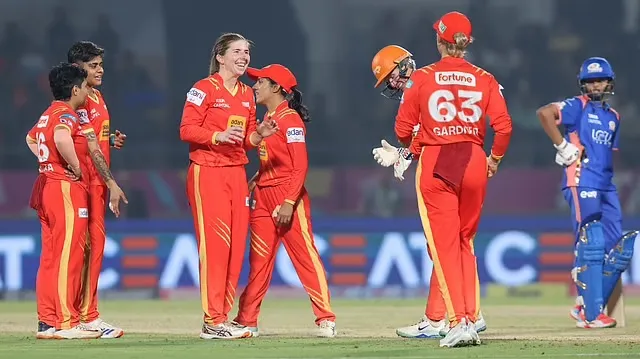 Georgia Wareham stars as Gujarat Giants beat Mumbai Indians in WPL 2026