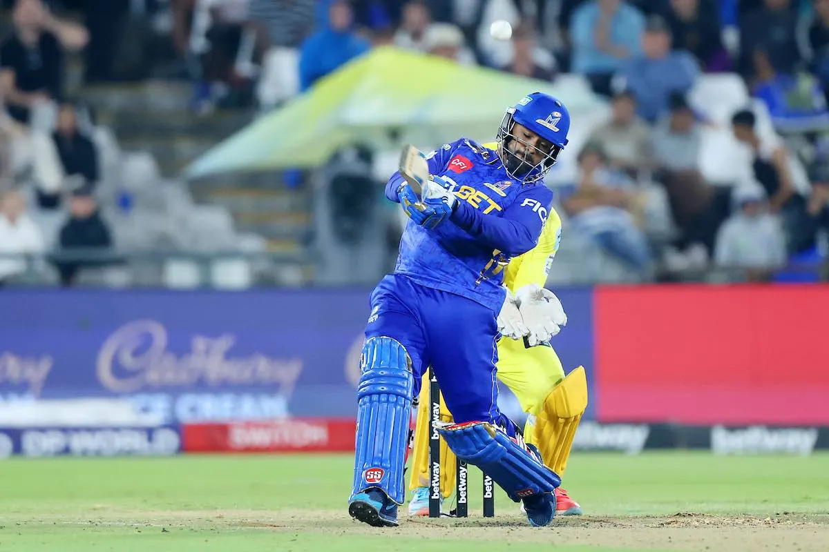 Pooran Power Seals MI Cape Town Win over Super Kings