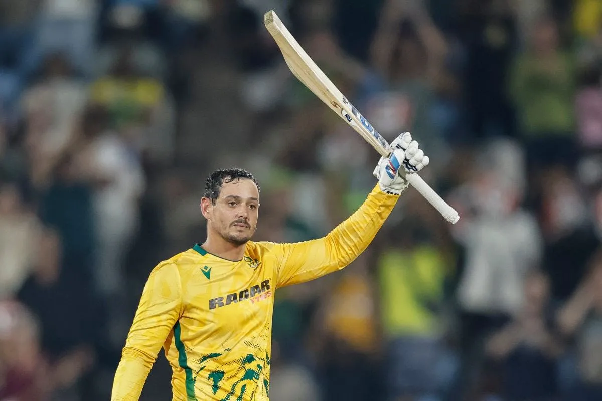 De Kock’s Borrowed Bat Century Seals Series for South Africa