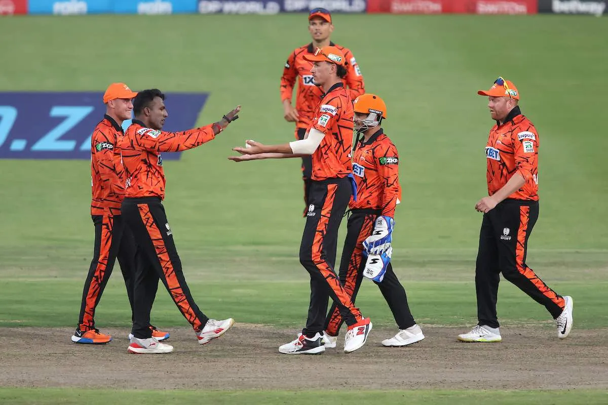 Sunrisers Eastern Cape Cruise into Fourth Straight SA20 Final
