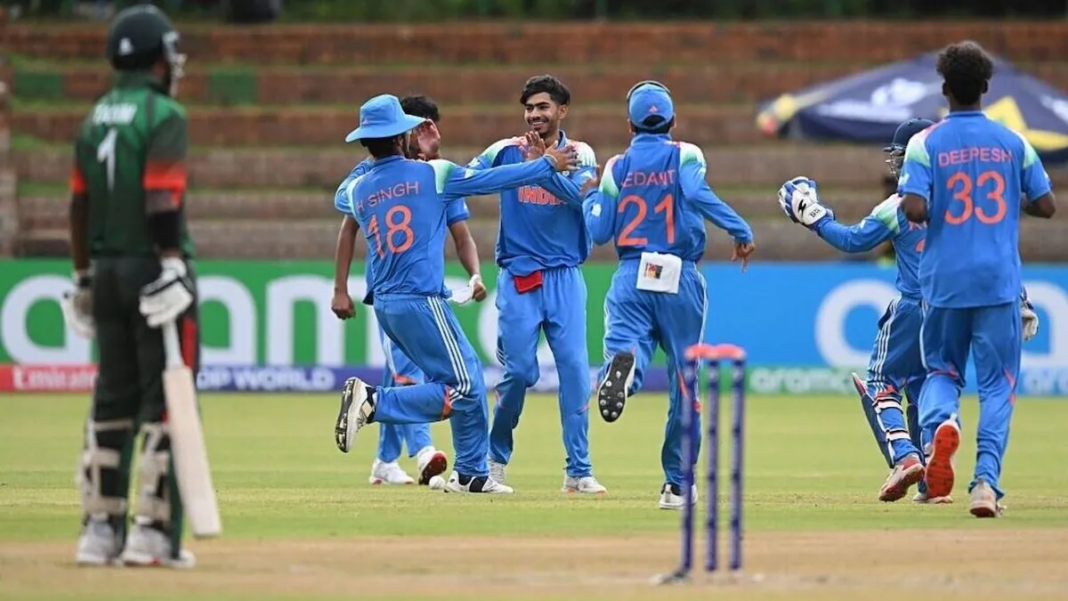 Suryavanshi, Malhotra Shine as India Beat Bangladesh by 18 Runs (DLS)