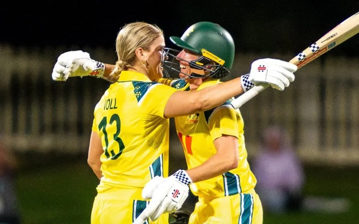 Georgia Voll’s Stunning Century Seals Series as Australia Beat India by Five Wickets