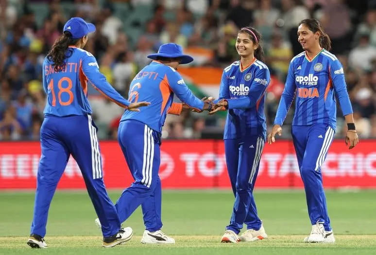 India Edge Australia by 17 Runs in Adelaide Thriller