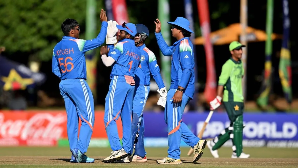 India U-19 Beat Pakistan, Enter World Cup Semifinals