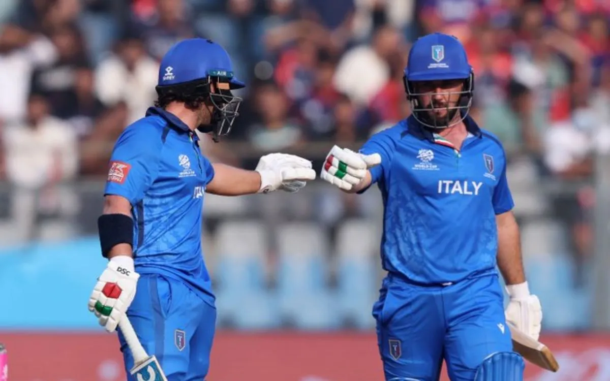 Italy Makes History,Mosca Brothers Lead 10-Wicket T20 World Cup Win Over Nepal