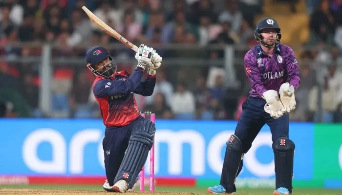 Nepal Stun Scotland in Last-Over Thriller for Maiden T20 World Cup Win