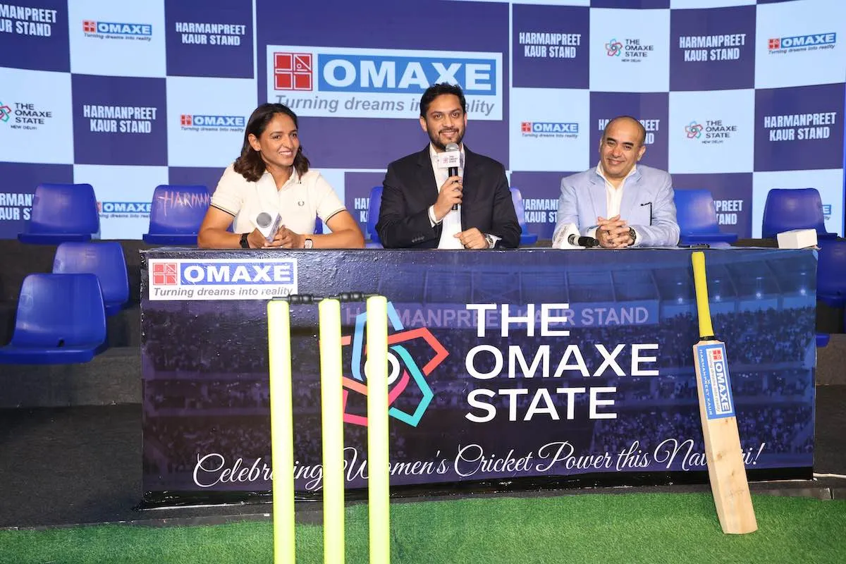 Omaxe Names Stadium Stand After Harmanpreet Kaur at Dwarka’s Omaxe State