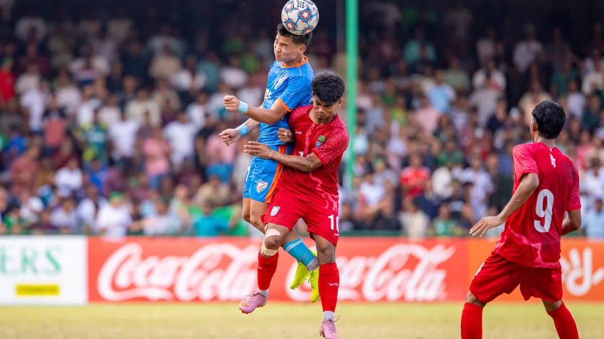 India U20 Top Group After 1-1 Draw with Bangladesh in SAFF Championship