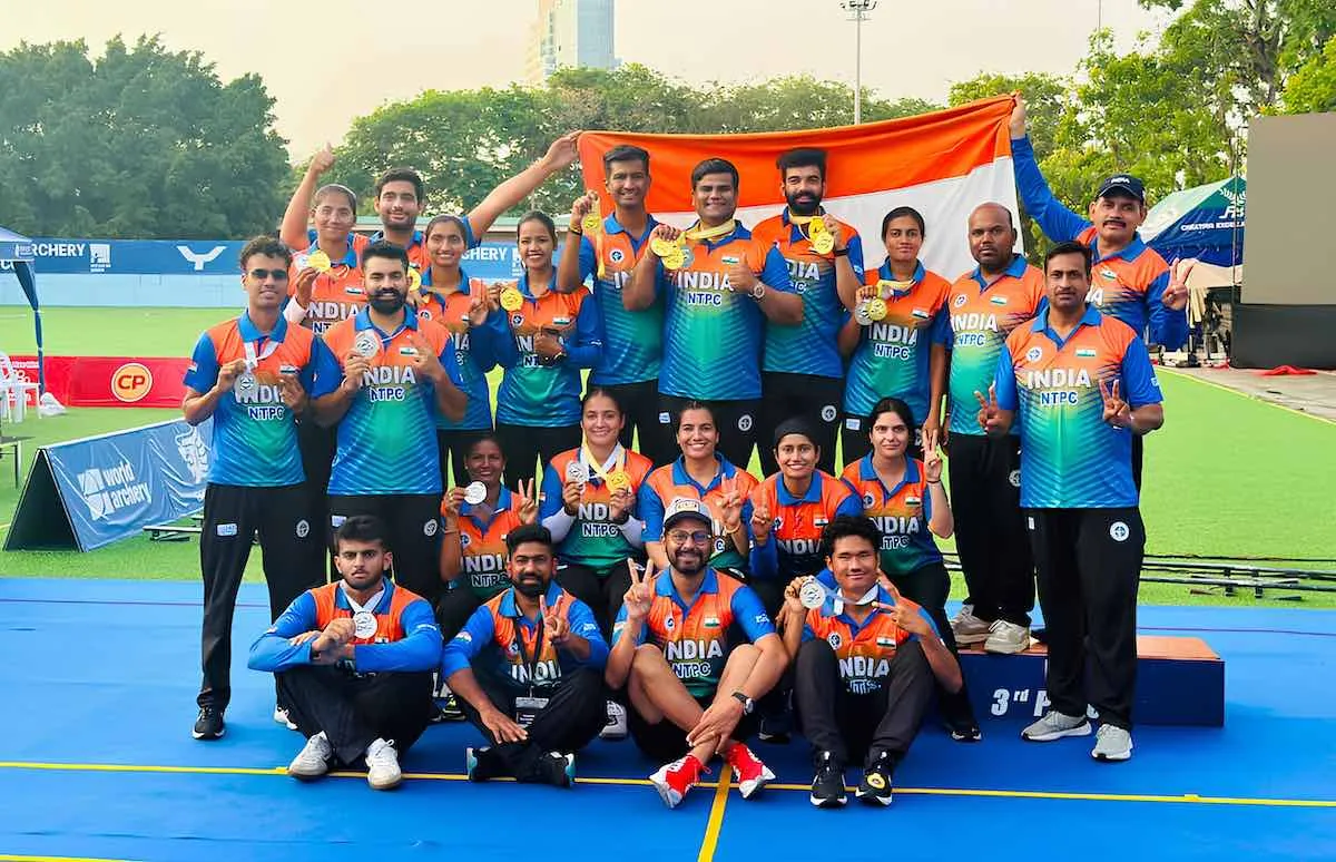 India Wins 10 Medals at Asia Cup Archery 2026 Stage I, Uday Kamboj Leads Historic Show