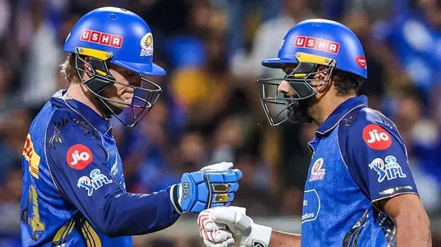 Rohit Sharma, Rickelton Power MI to Dominant Win Over KKR