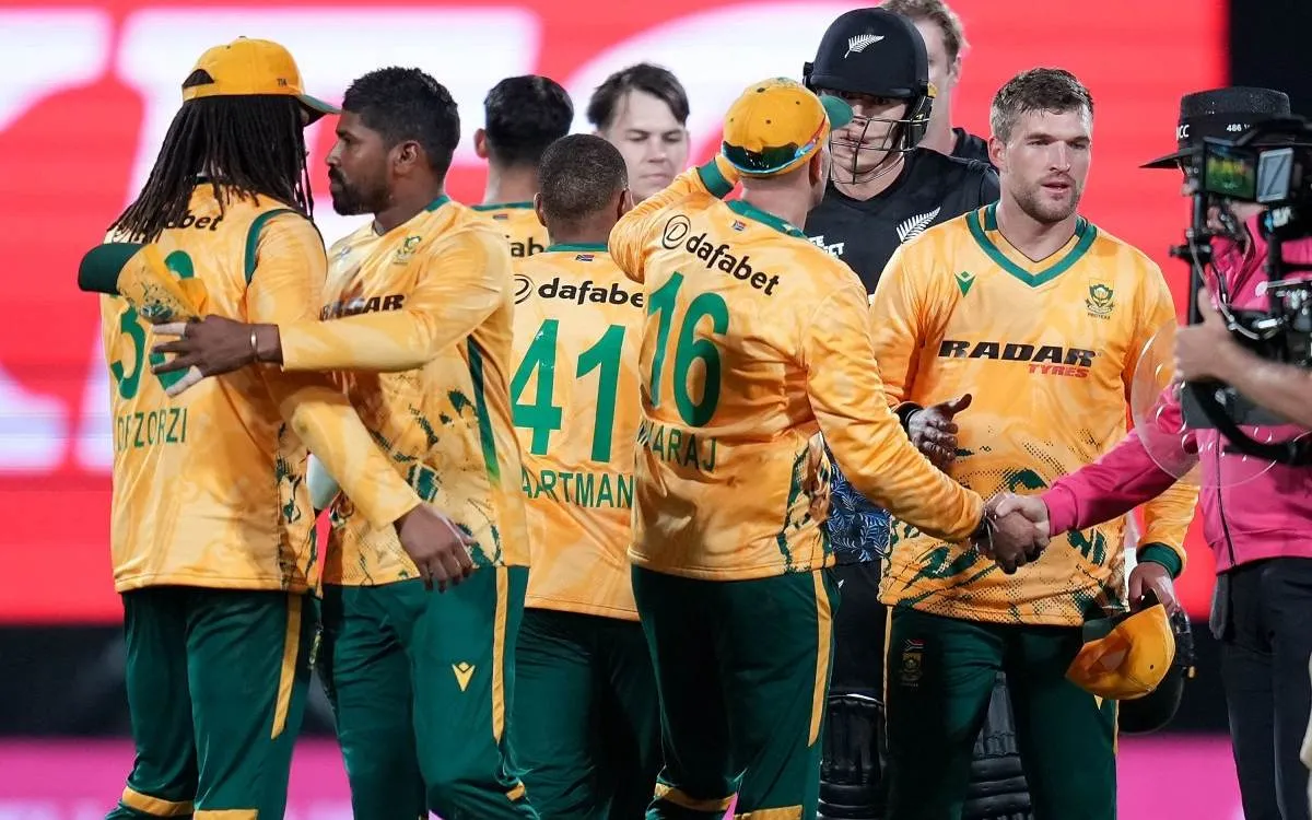 South Africa Level Series 2-2 After 19-Run Win Over New Zealand