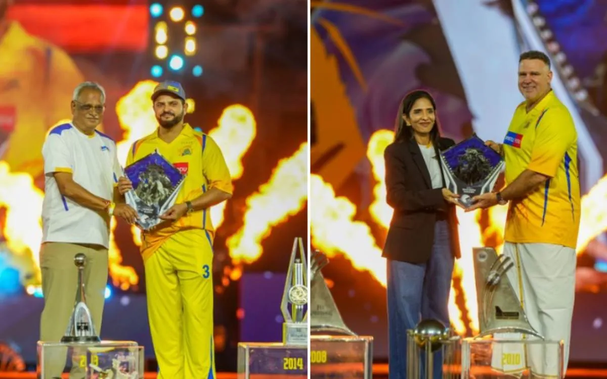 CSK Induct Suresh Raina And Matthew Hayden Into Hall Of Fame