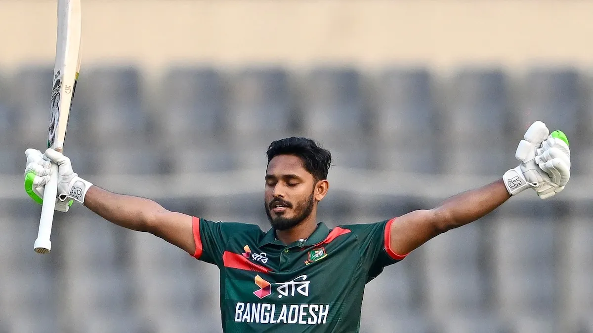 Tanzid Hasan Century Powers Bangladesh to Series Win Over Pakistan