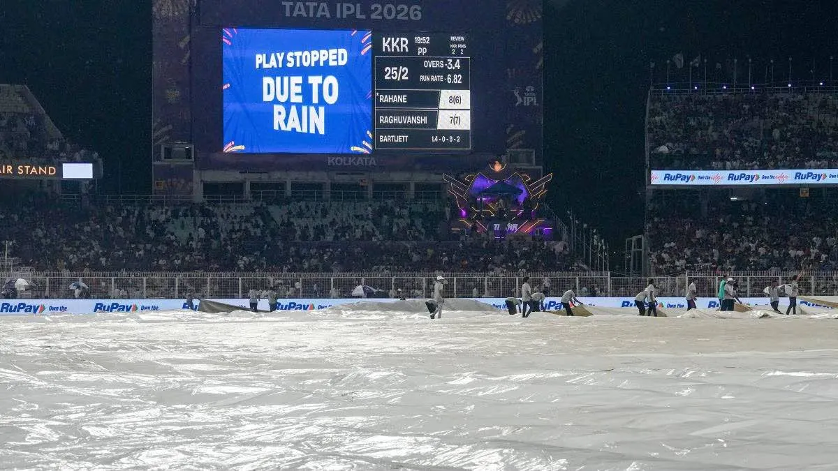 IPL 2026: Rain Washes Out KKR vs PBKS Clash, Teams Share Points