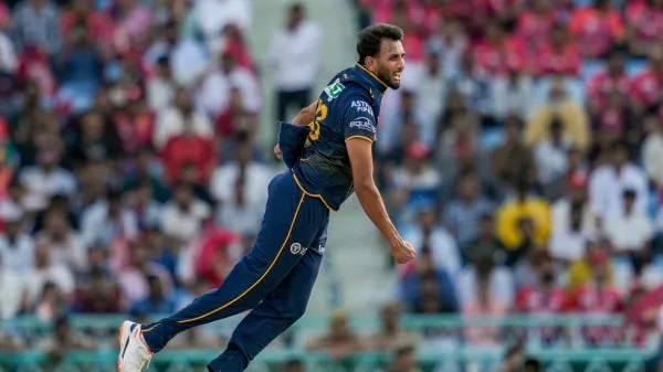 Prasidh Krishna Credits Team Effort After Match-Winning Spell vs LSG