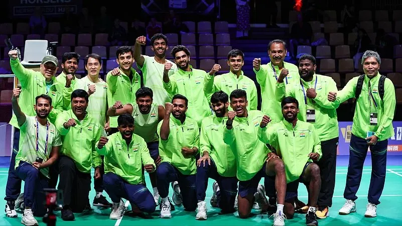India storm into Thomas Cup semifinals with dominant win over Chinese Taipei