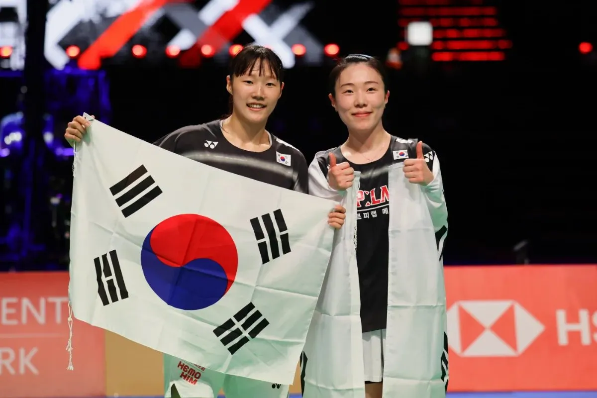 South Korea stun China to win third Uber Cup title