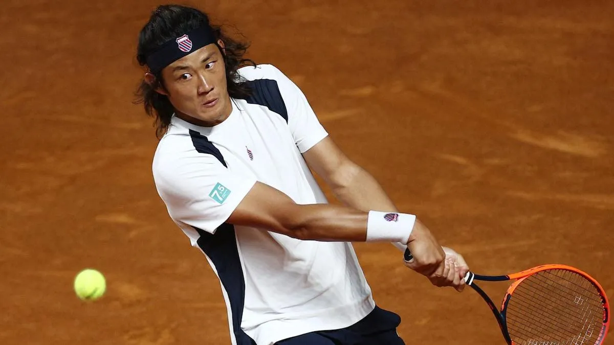 Zhang Zhizhen crashes out of Italian Open after missing match points