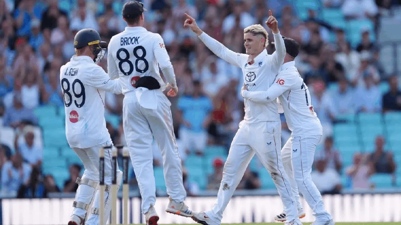 Blundell, Phillips Rescue New Zealand as England Strike Back Late at The Oval
