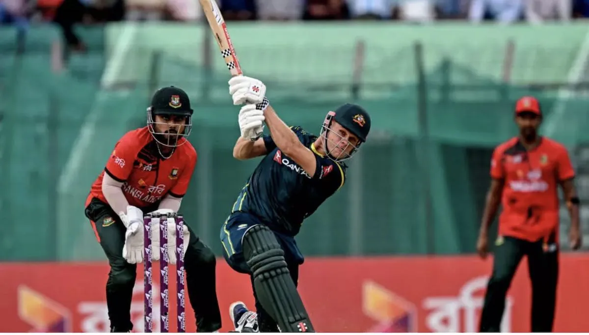 Cooper Connolly Leads Australia to Four-Wicket Win Over Bangladesh in 1st T20I