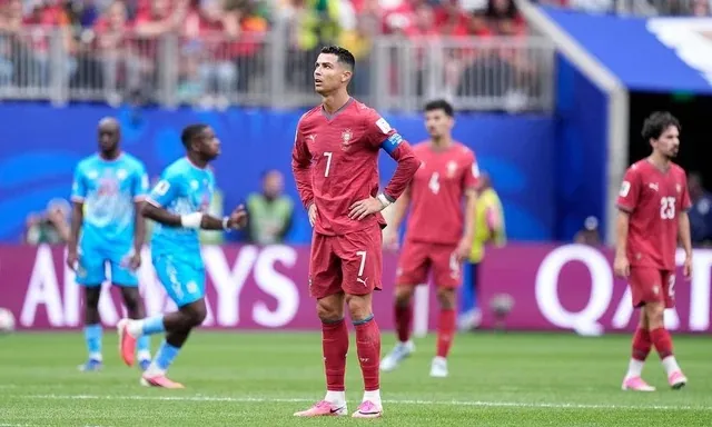 Cristiano Ronaldo Fails to Score as DR Congo Hold Portugal to 1-1 Draw