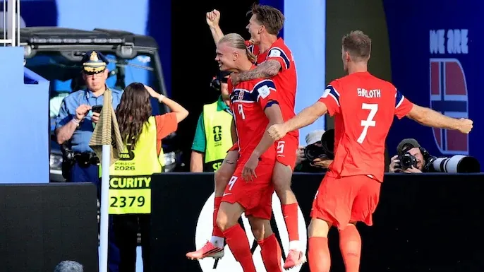 Haaland Scores Twice as Norway Defeat Iraq 4-1 in FIFA World Cup 2026