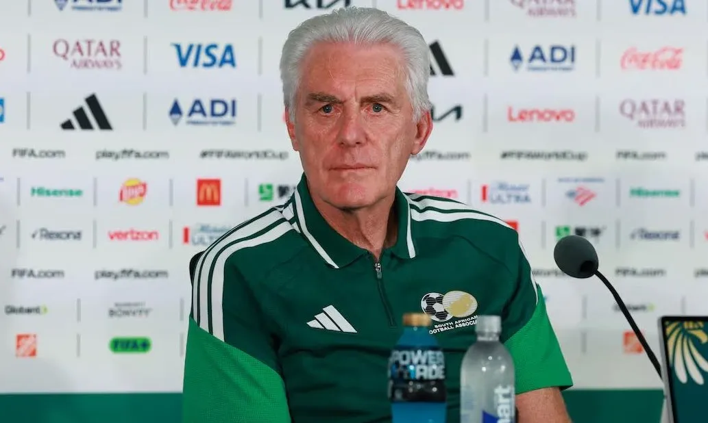 Hugo Broos Questions Refereeing Decisions After South Africa’s World Cup Defeat to Mexico