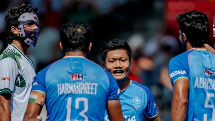 India Beat Pakistan 4-3 in Thrilling FIH Pro League Clash in London