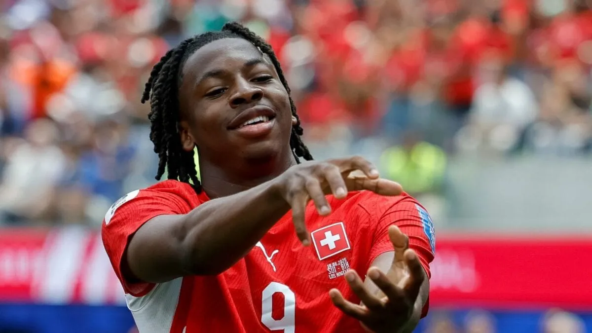 Johan Manzambi Scores Historic Brace in Switzerland's 4-1 World Cup Victory