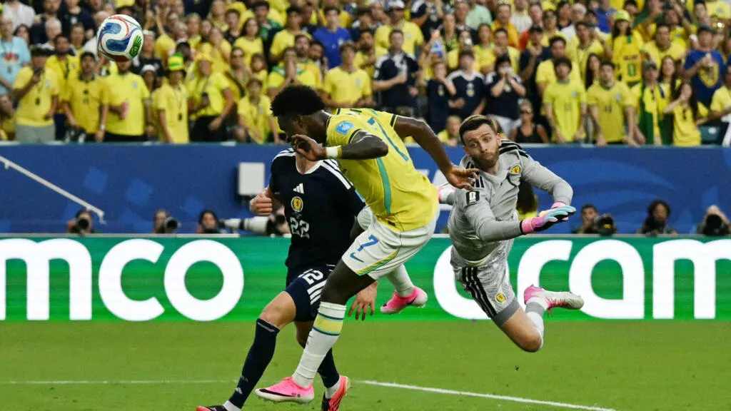 Vinicius Jr Scores Twice as Brazil Beat Scotland 3-0 to Reach FIFA World Cup 2026 Round of 32