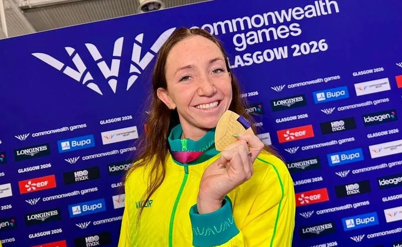 Australia Wins Three Gold Medals as Commonwealth Games 2026 Swimming Begins in Style