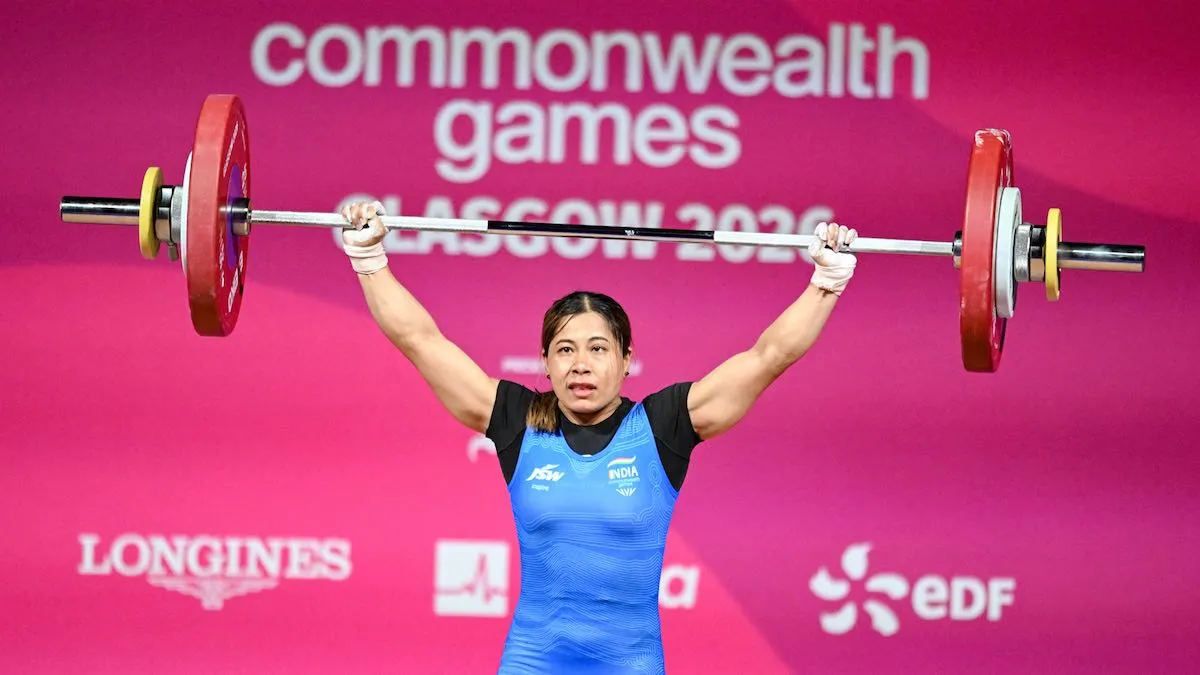 Bindyarani Devi Wins Bronze in Women's 58kg Weightlifting