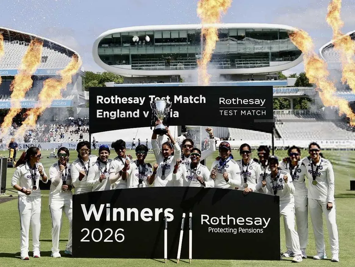 Cricket Legends Hail India Women's Historic Lord's Test Victory Over England