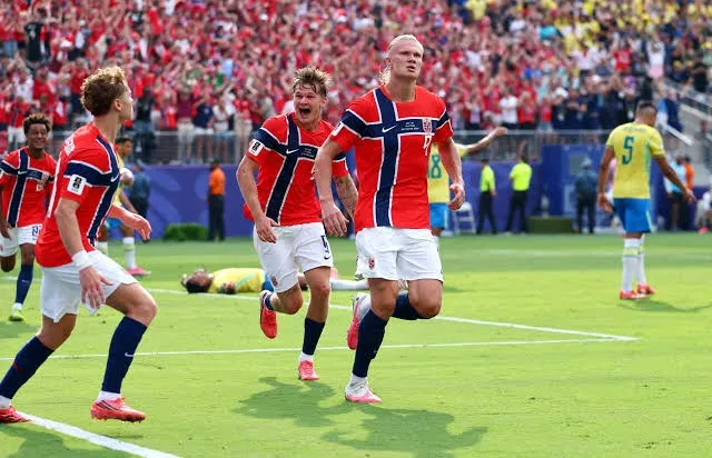 Erling Haaland’s Brace Stuns Brazil as Norway Reach Historic FIFA World Cup Quarter-finals