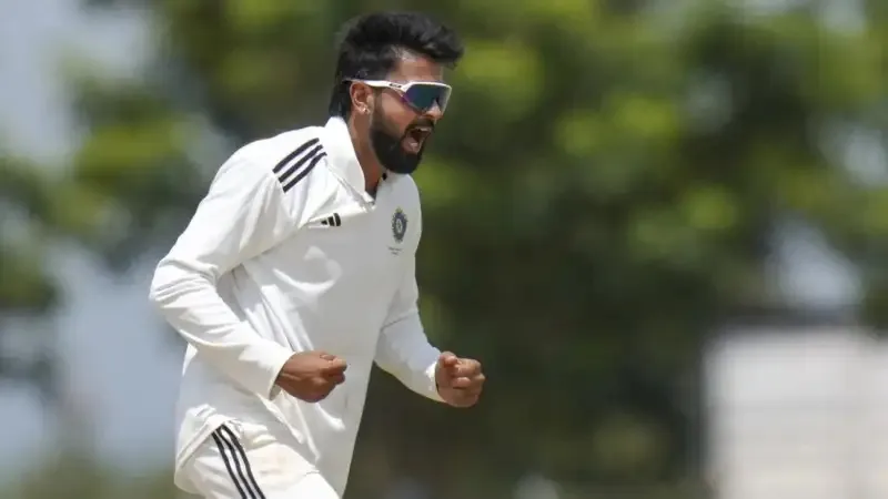 Saransh Jain India Test squad