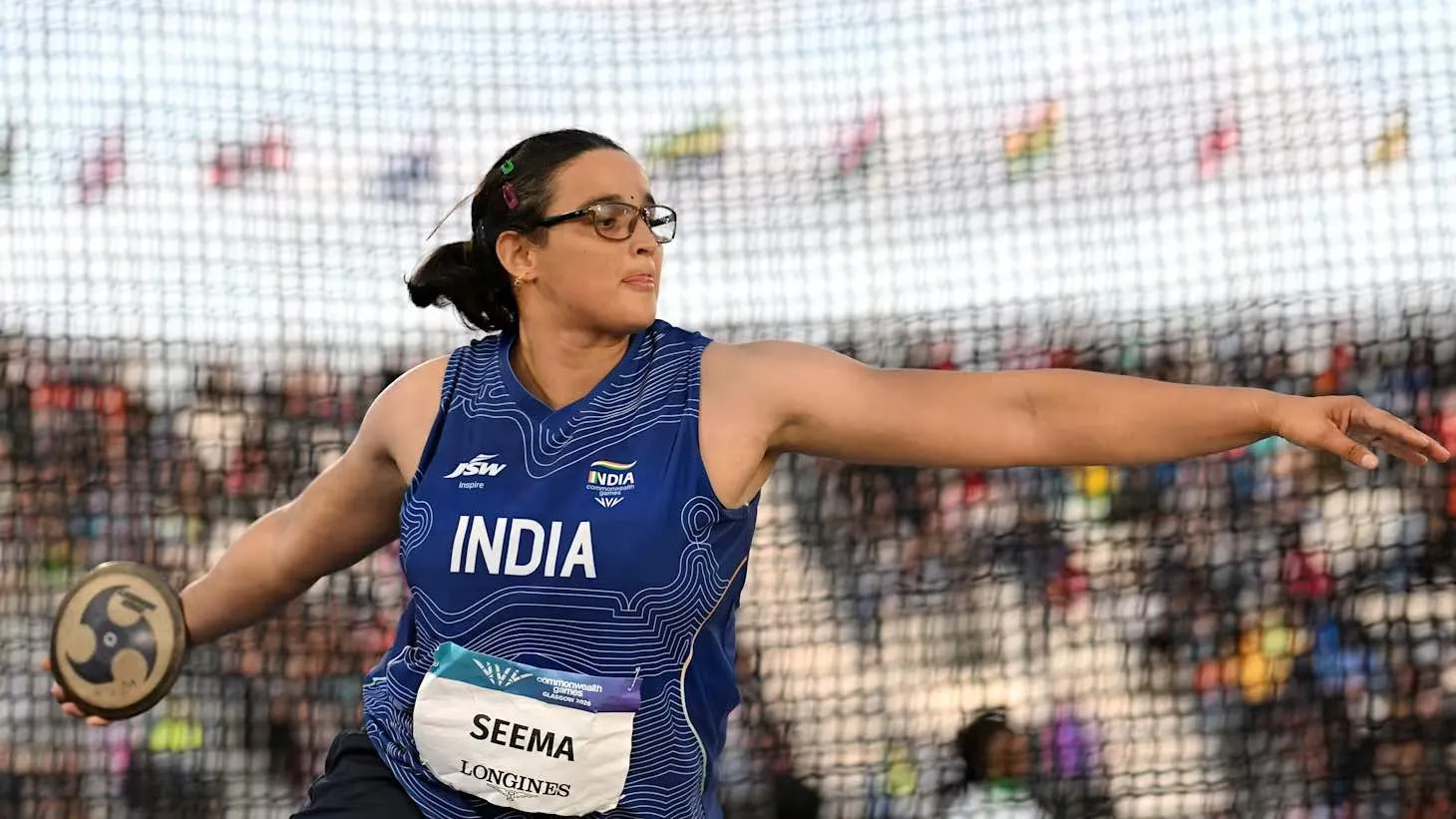 Seema Kaliramna Commonwealth Games bronze