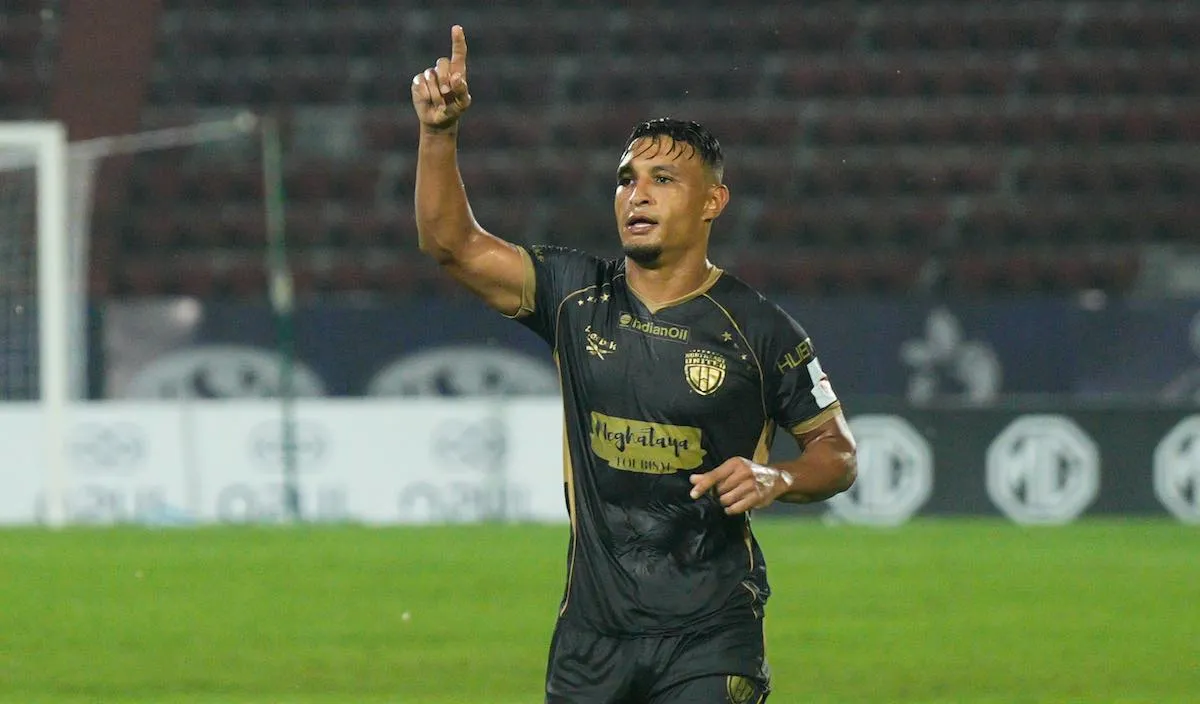Alaaeddine Ajaraie’s Brace Powers NorthEast United to 4-1 Win Over Kerala Blasters in ISL