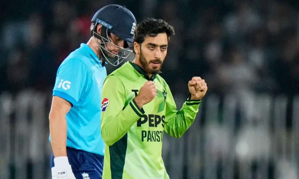Arafat Minhas Stars with Bat and Ball as Pakistan Beat England by 87 Runs